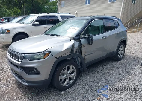 2022 Jeep Compass Limited 4X4 from USA, damaged, VIN 3C4NJDCB5NT130759